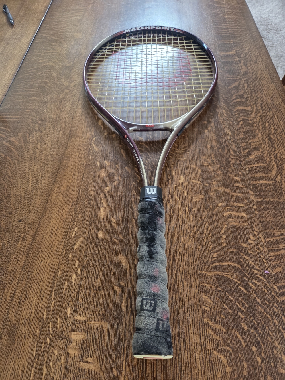 Vintage Wilson MatchPoint Soft Shock Tennis Racket